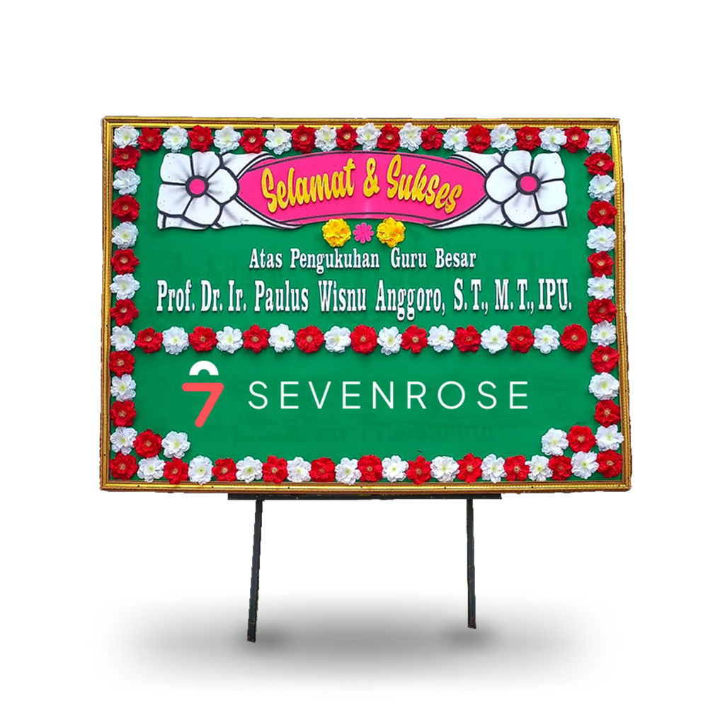 Papan Bunga, Green, Selamat