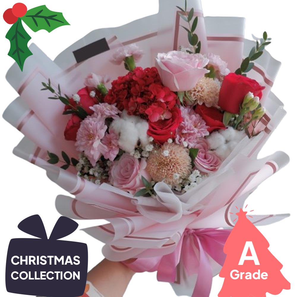 Christmas, Bouquet, Fresh