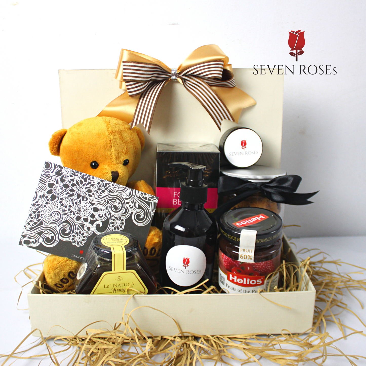 White Vroom Signature Hampers