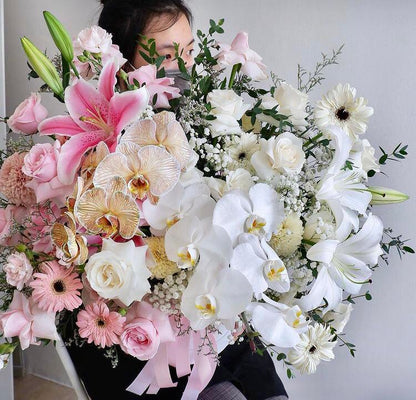 Orchid, Lily, Garbera