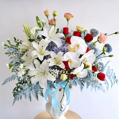 Vase, Lily, Elegan
