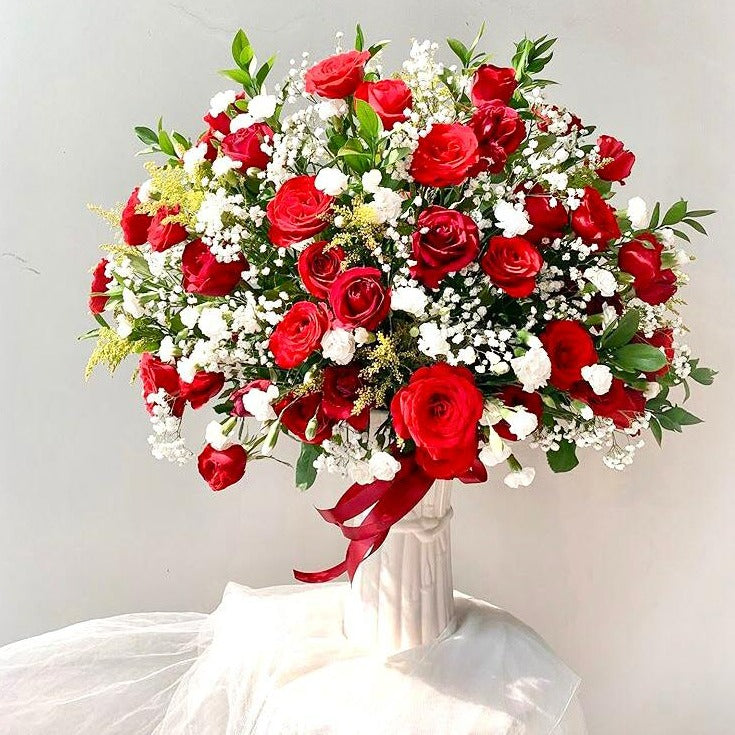 Rose, Vase, Elegan