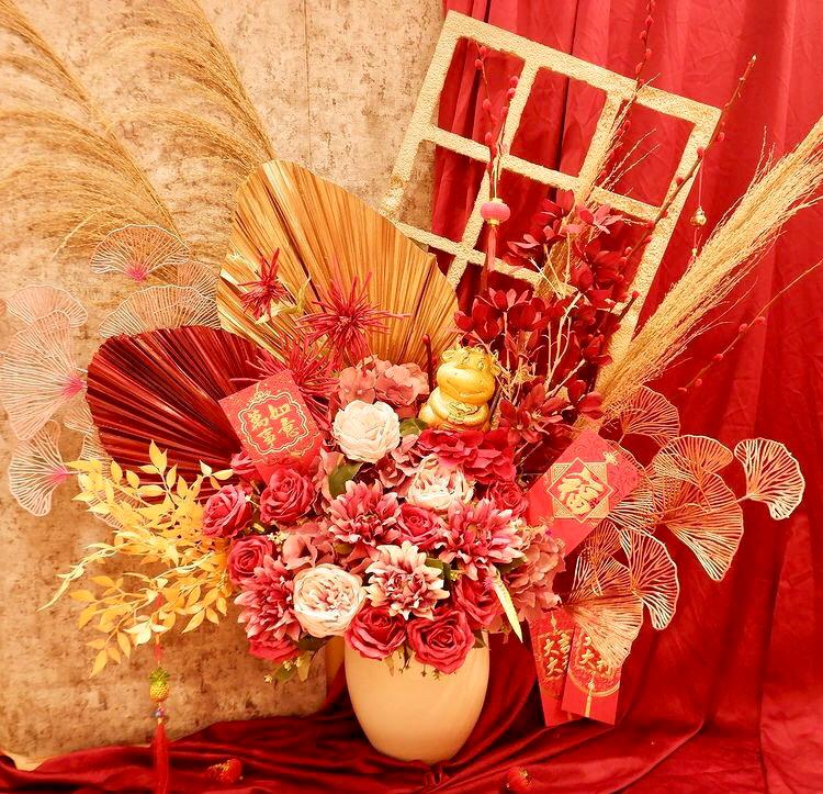 Elegan, Imlek, Vase