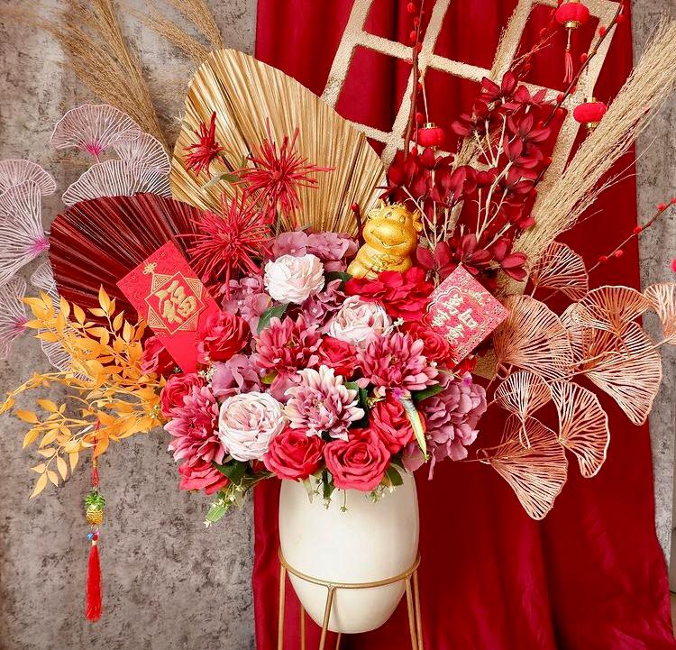 Rose, Vase, Elegan