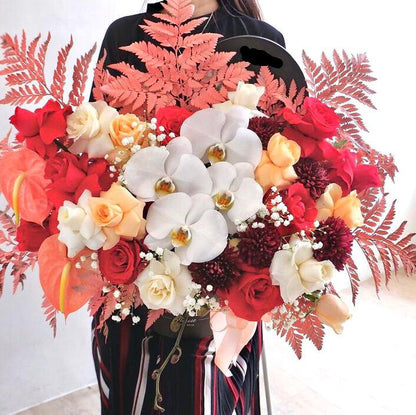 Orchid, Rose, Bloombox