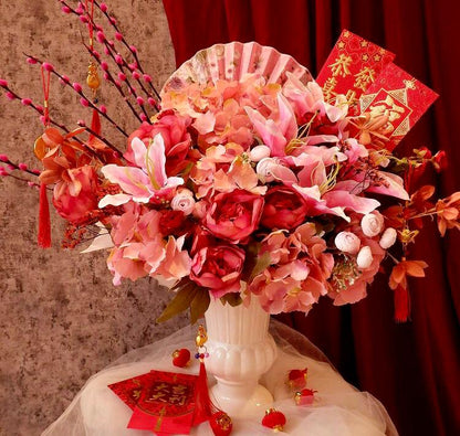 Imlek, Chinese Year, Vase