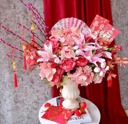 Vase, Elegan, Chinese Year