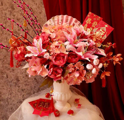Chinese Year, Vase, Elegan
