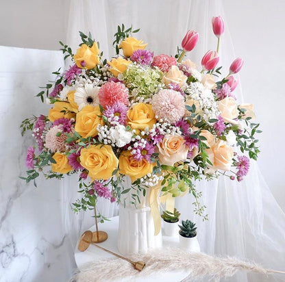Vase, Rose, Tulip
