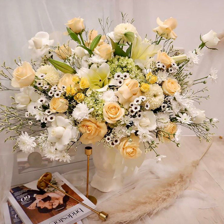 Vase, Rose, Fresh